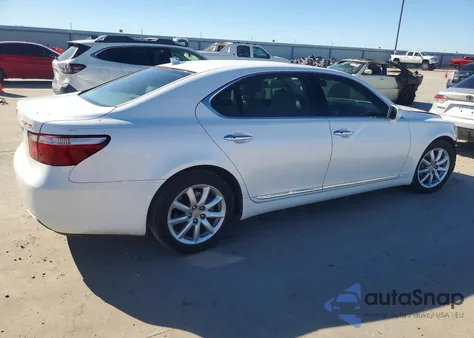 2007 Lexus Ls 460L z USA, uszkodzony, nr VIN JTHGL46FX75000365